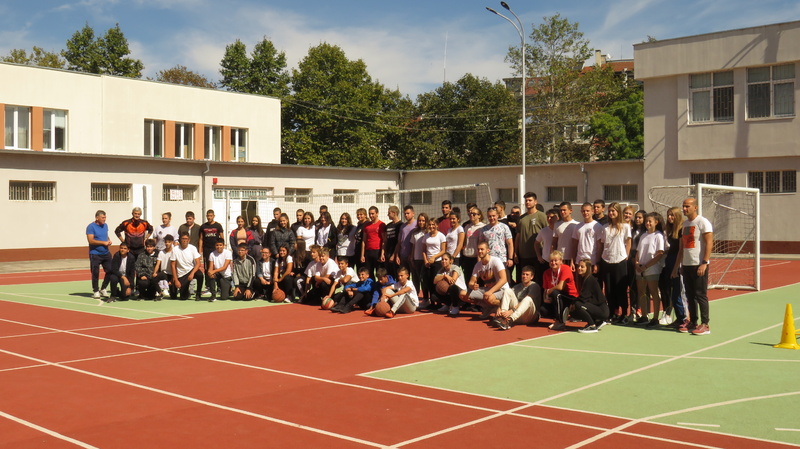 Европейски ден на спорта в училище 24.09.2021г